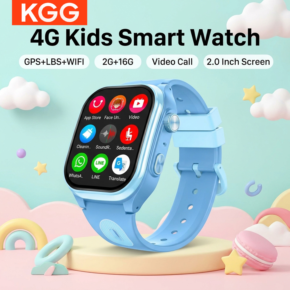 Kids Smartwatch Gps - 4G Smart Watch Kids 2.0 Inch