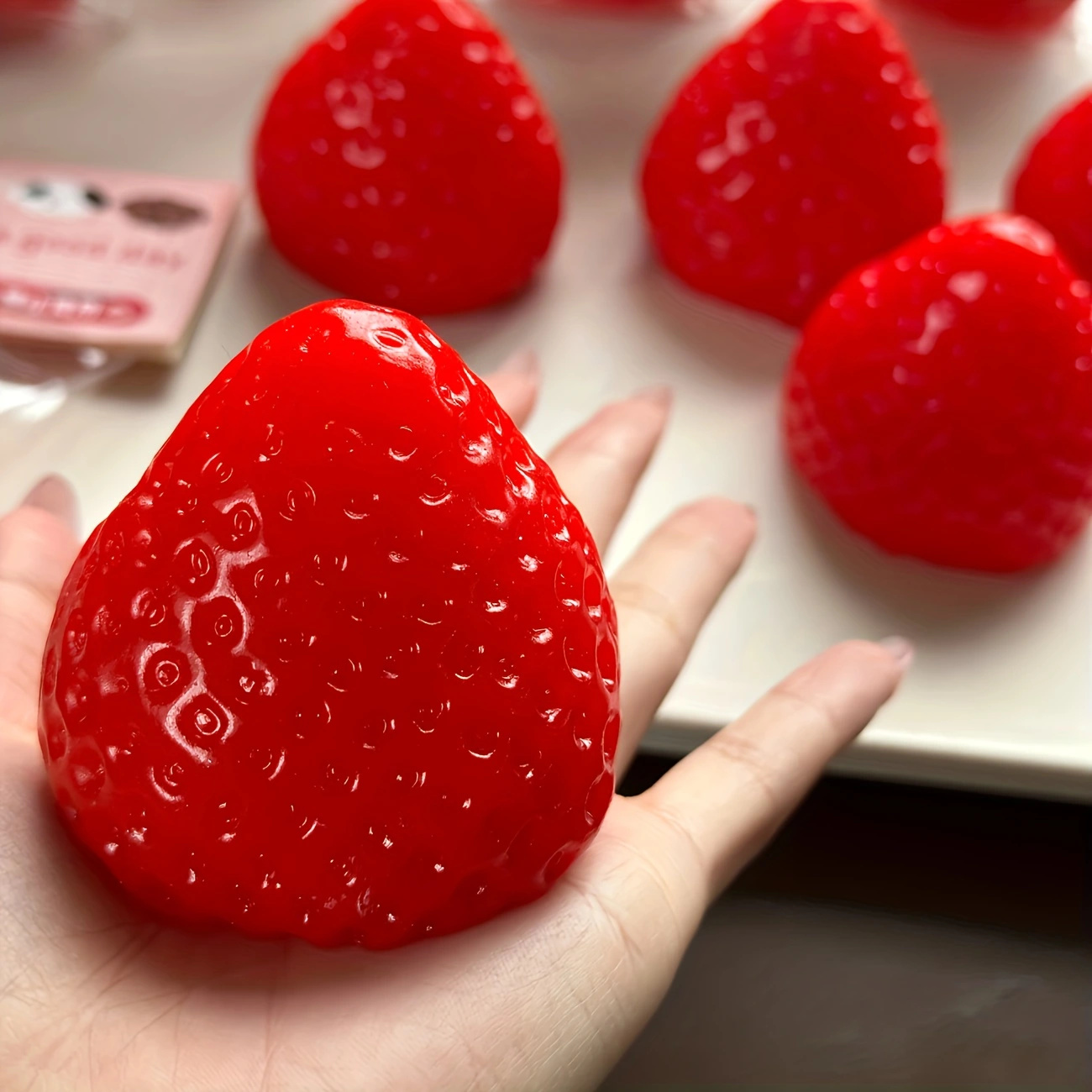 Kids Toys Entertainer - U1Pc Squishy Big Strawberry Squeeze1Toy Kids