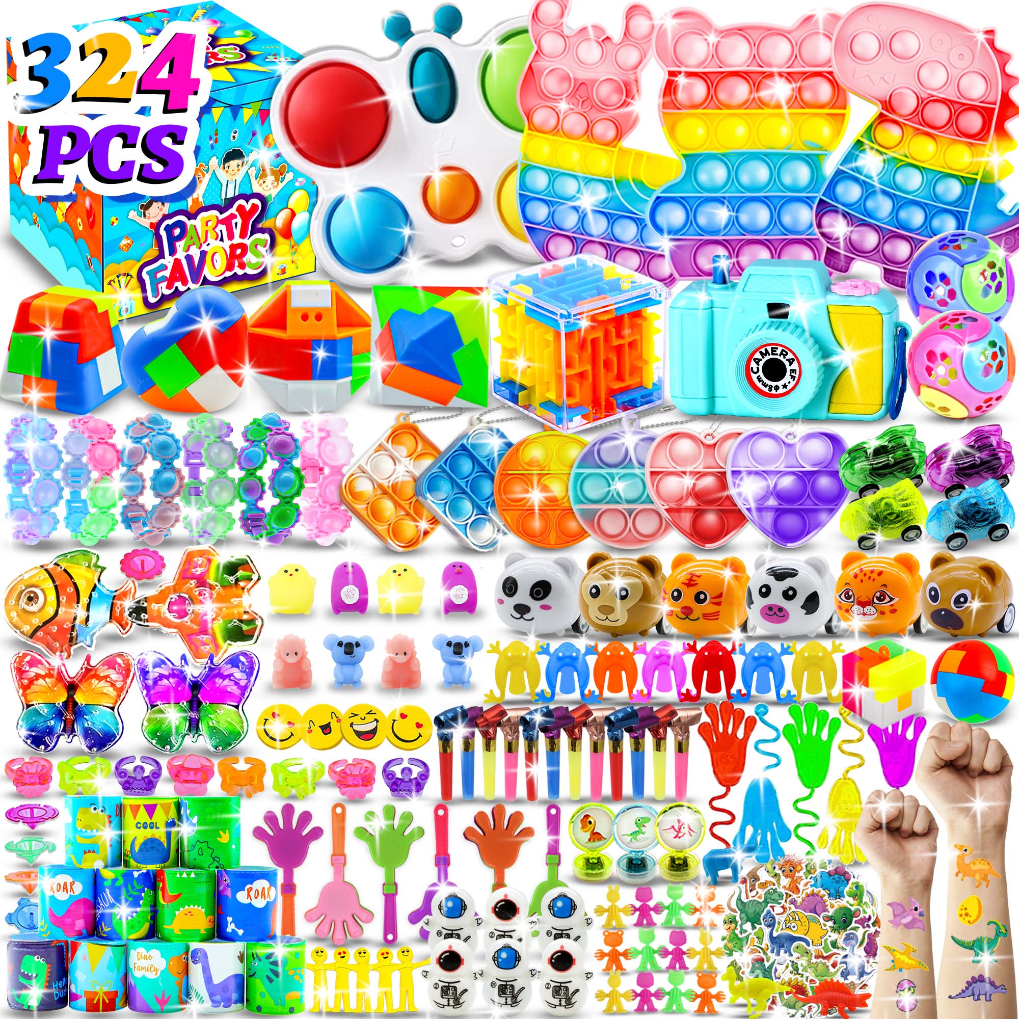 Kids Toys Kids Toys - Fidgets Toys 324Pack for Kids And
