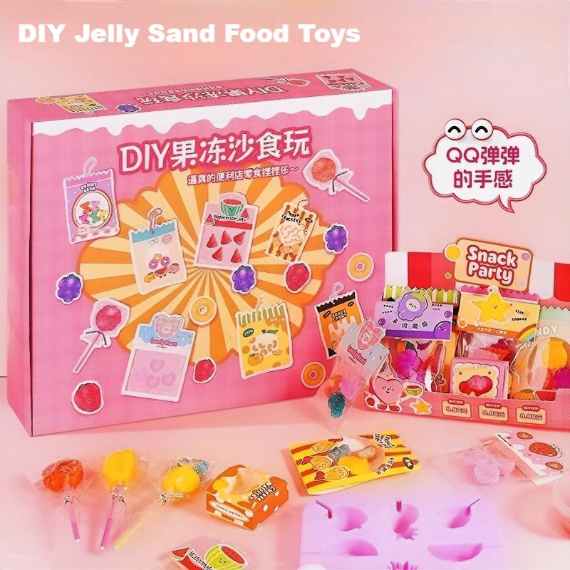 Kids Toys Xmas - DIY Making Miniature Food Toys Set