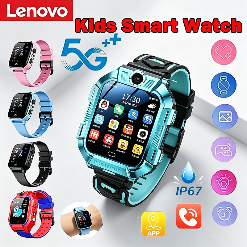 Kids Smartwatch Gps - Lenovo 2026 New 5G Kids GPS