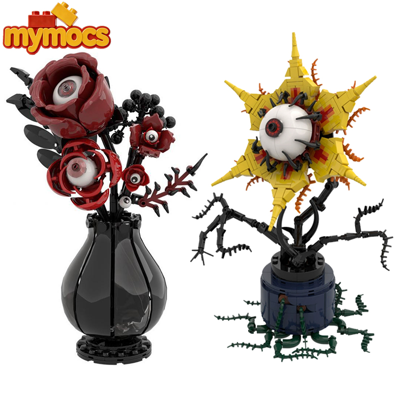 Kids Toys Blocks - Mymocs Ideas MOC Gothic Eye Flower