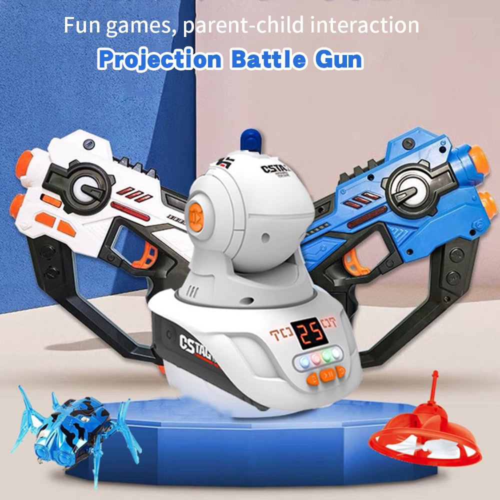 Laser Tag Set Kids - 2Pcs Kids Laser Tag Set Projector