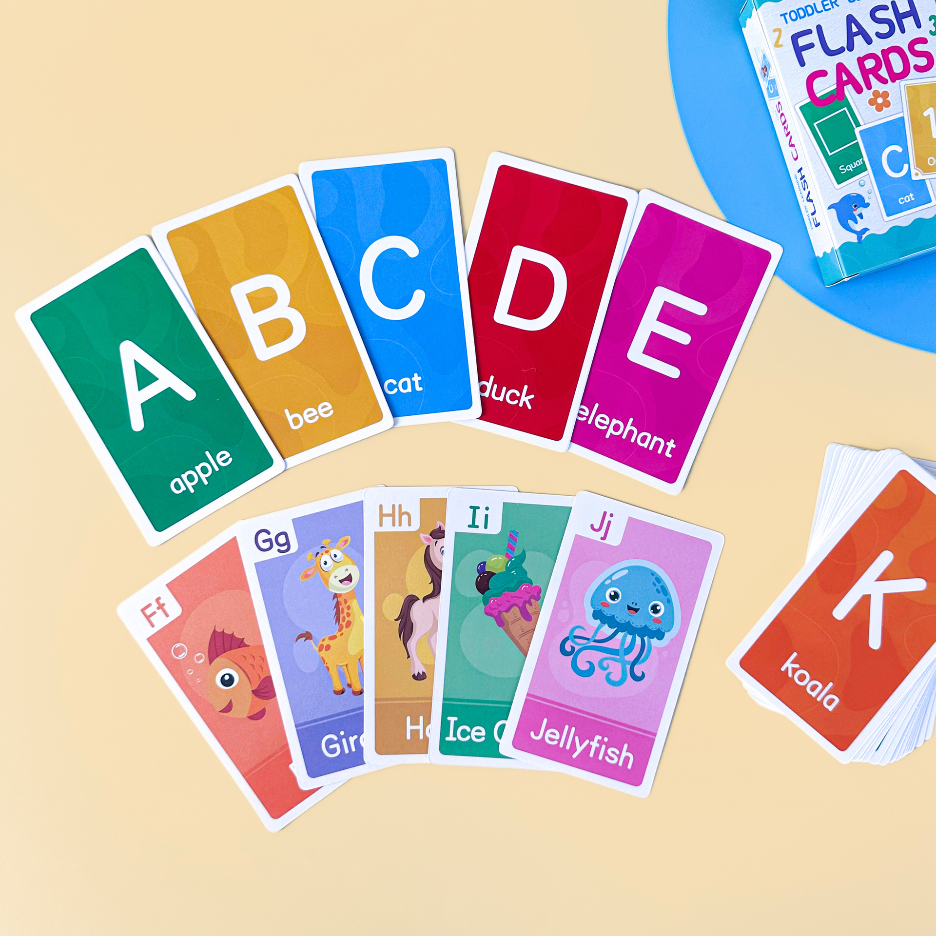 58 Pcs ABC Alphabet Flashcards - Educational Flash Card review and price