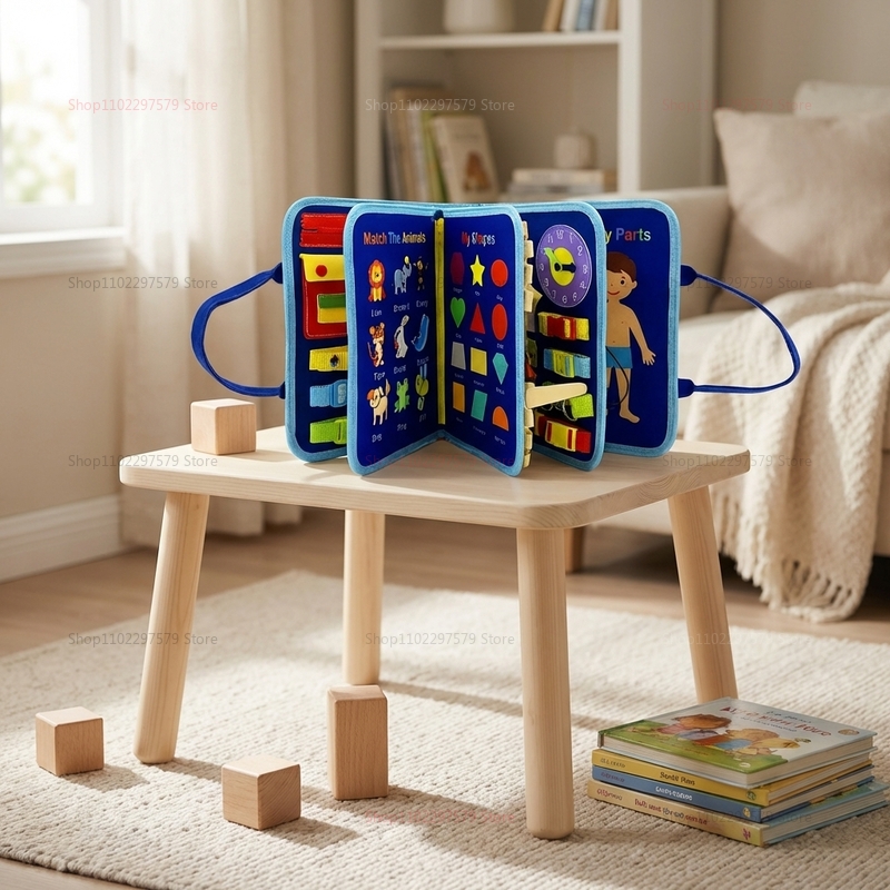 Montessori Busy Board Sensory  - Kids Toys Entertainer review and price