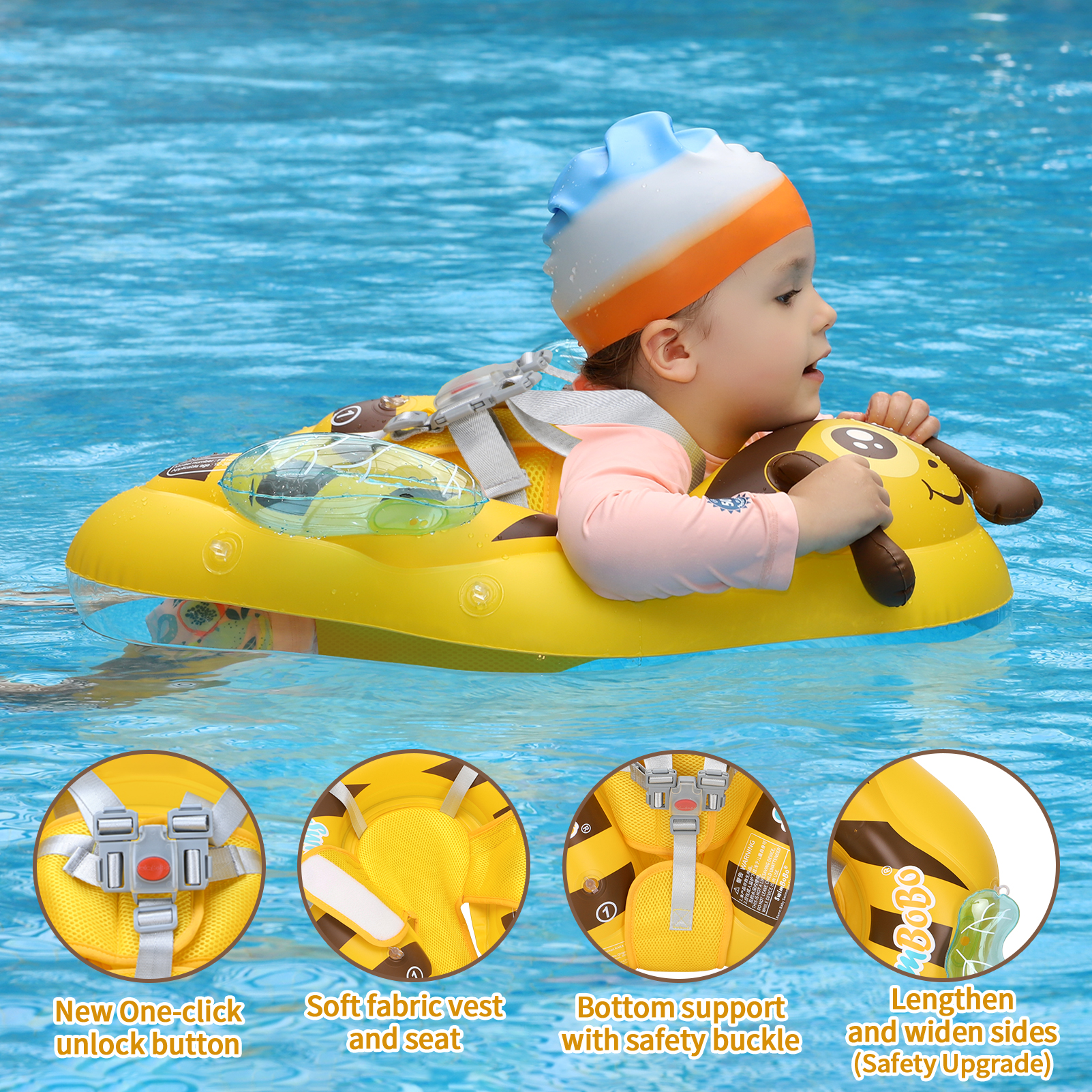 Swimbobo Yellow Kids Inflatabl - Kids Toys Yellow review and price
