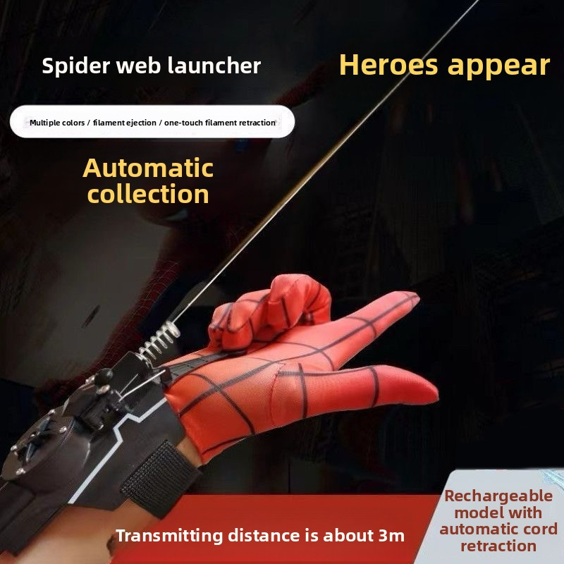 Spider Silk Launcher Web Shoot - Kids Toys Entertainer review and price