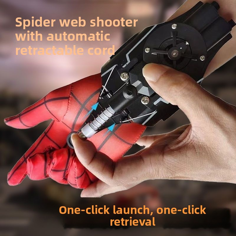 Spider Silk Launcher Web Shoot - Kids Toys Entertainer review and price