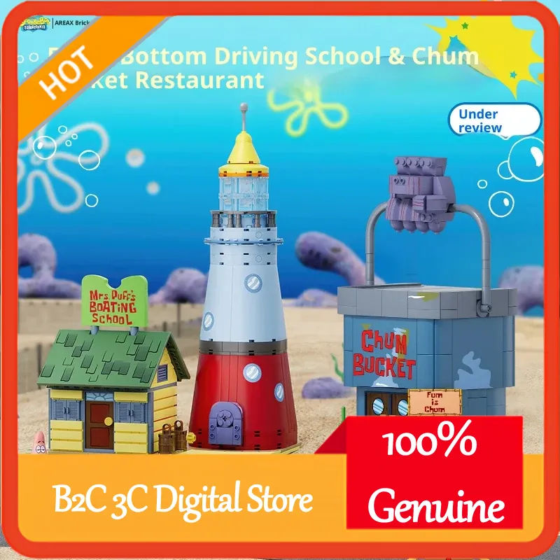 Spongebob Bikini Bottom Drivin - Kids Toys Blocks review and price
