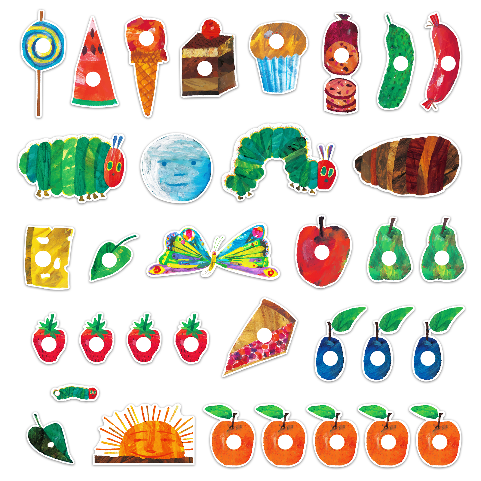34Pcs The Very Hungry Caterpil - Kids Toys Very review and price