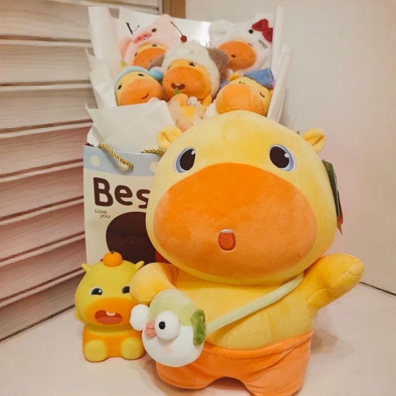 Cute Yellow Capybara Plush Dol - Kids Toys Yellow review and price