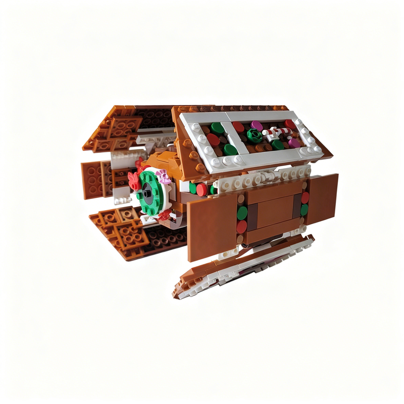 500pcs MOC Gingerbread TIE Ad  - Kid Toys Ads review and price