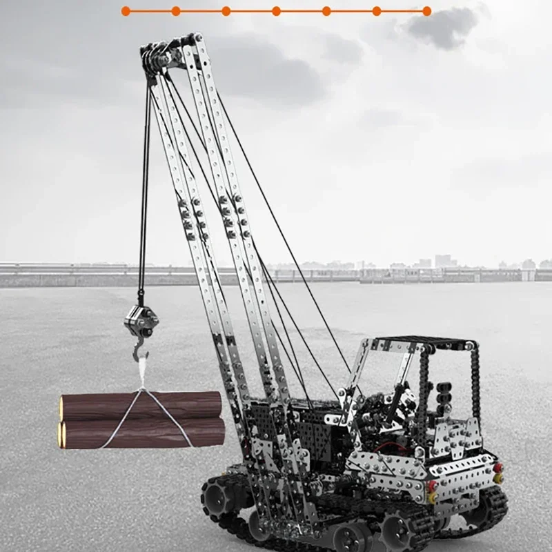 DIY Metal RC Crane Electric Ho - Kids Toys Electric Car review and price