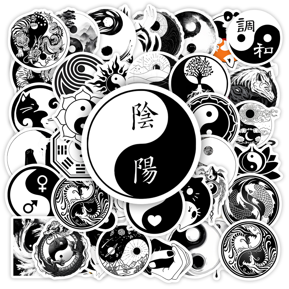 Chinese Yin Yang Stickers Bala - Kids Yoga Toys review and price