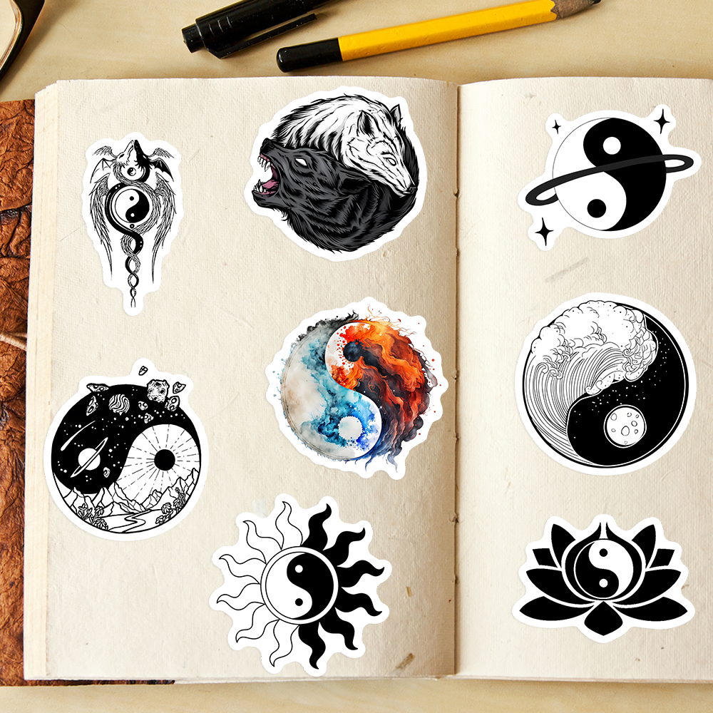 Chinese Yin Yang Stickers Bala - Kids Yoga Toys review and price