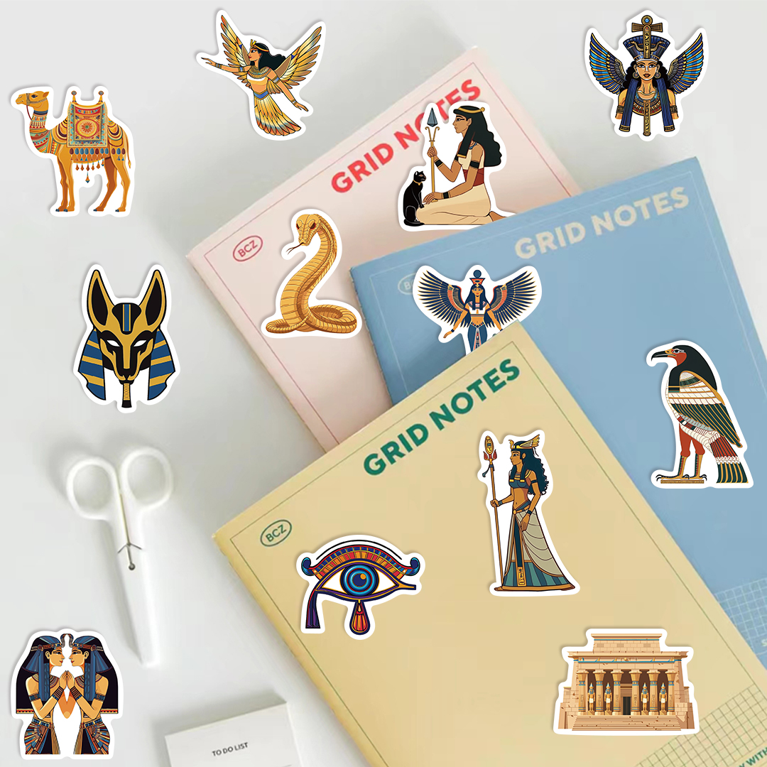 50PCS Ancient Egypt Stickers W - Kids Toys Egypt review and price