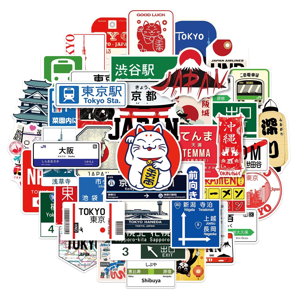 50PCS Japanese Style Urban Log - Kids Toys Logo review and price