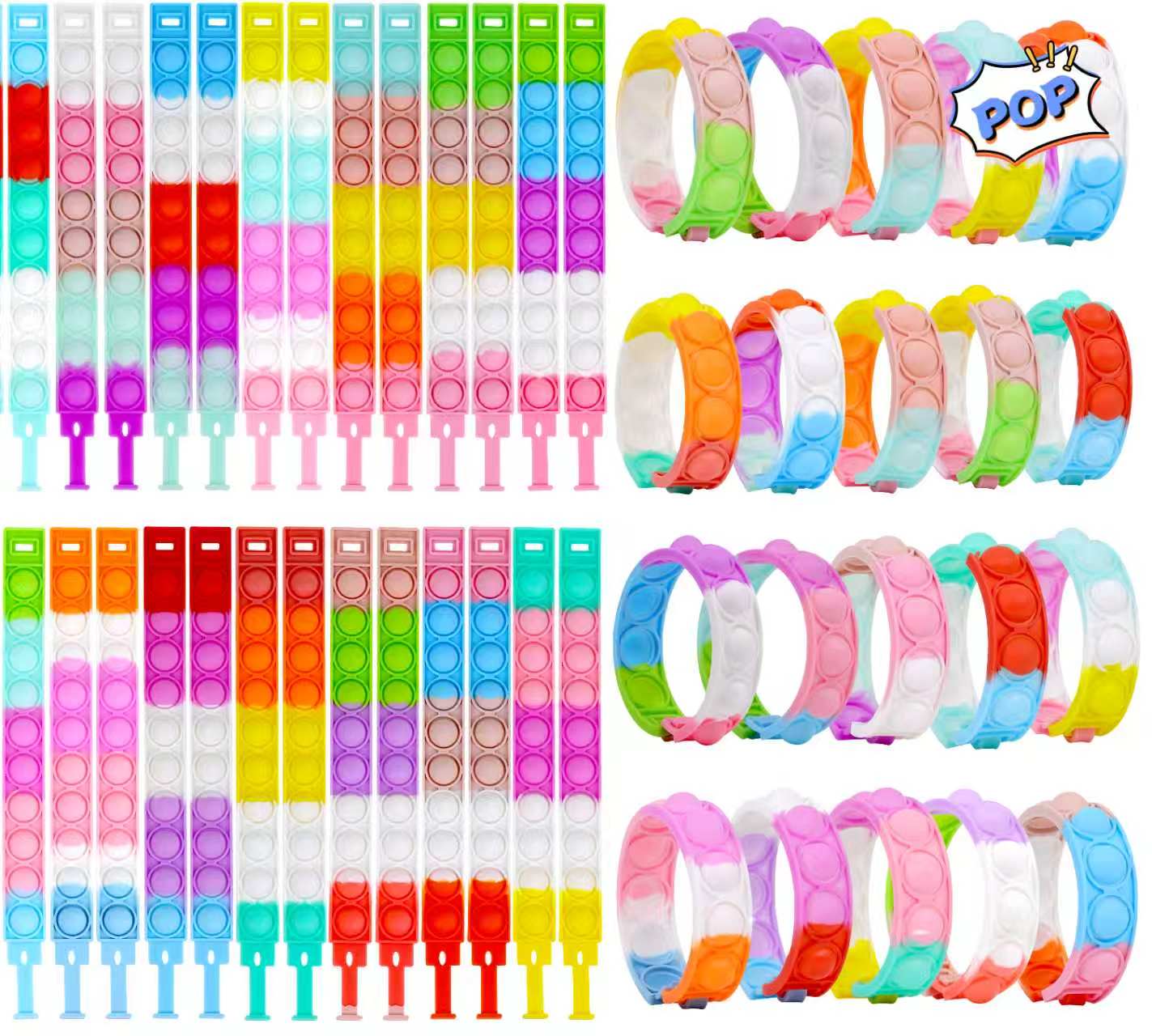 Rainbow Fidget Toys for Stress - Kids Toys Kids Toys review and price