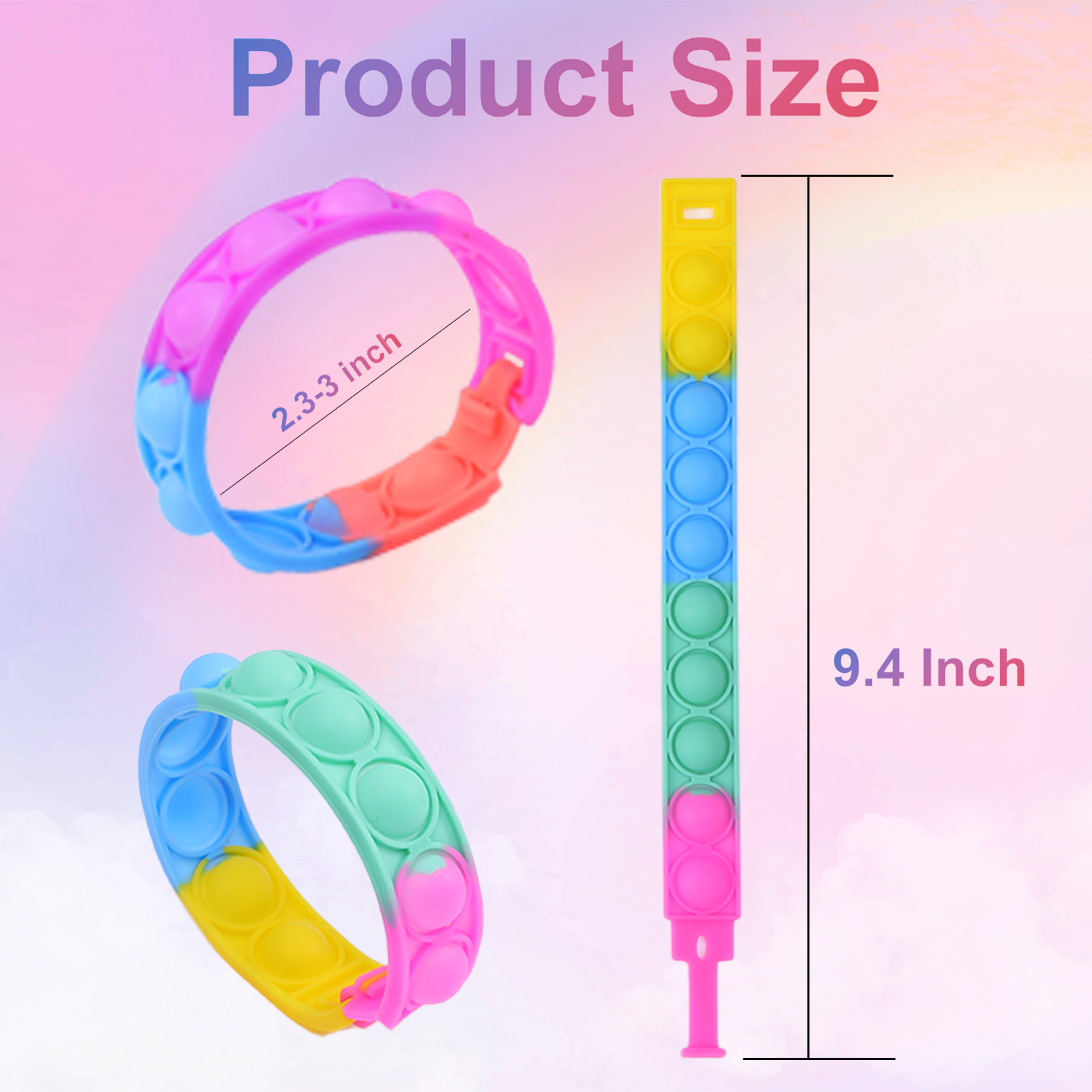 Rainbow Fidget Toys for Stress - Kids Toys Kids Toys review and price