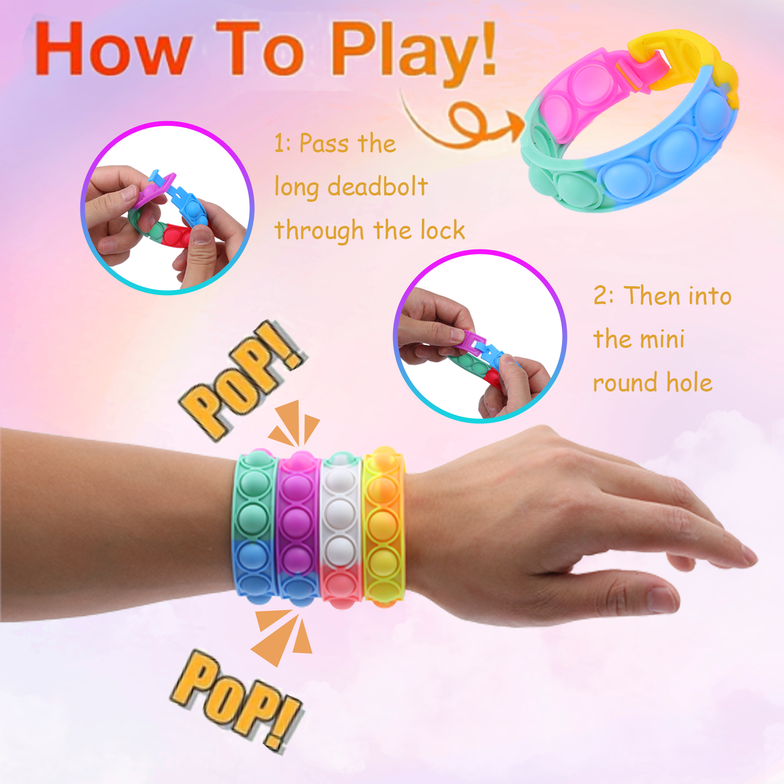Rainbow Fidget Toys for Stress - Kids Toys Kids Toys review and price