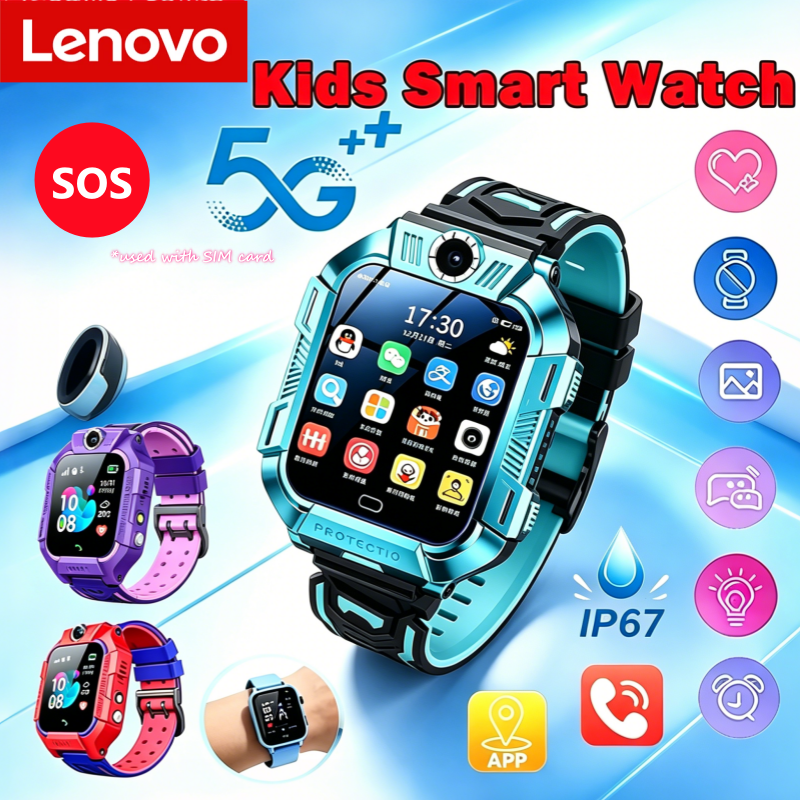 Lenovo 5G Kids GPS Smart Watch - Kids Smartwatch Gps review and price