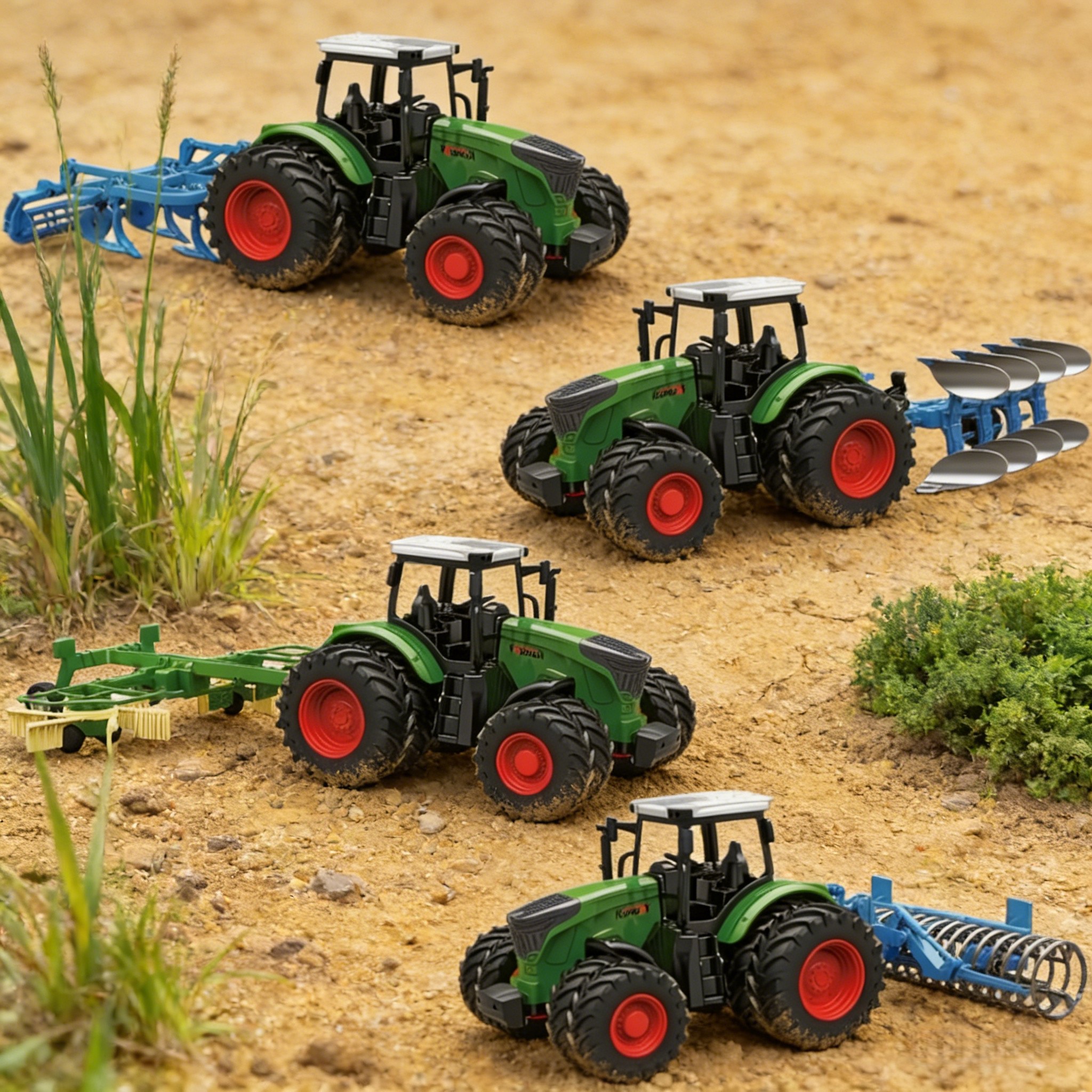 Farm Tractor Toy Set for Kids: - Kids Toys Entertainer review and price