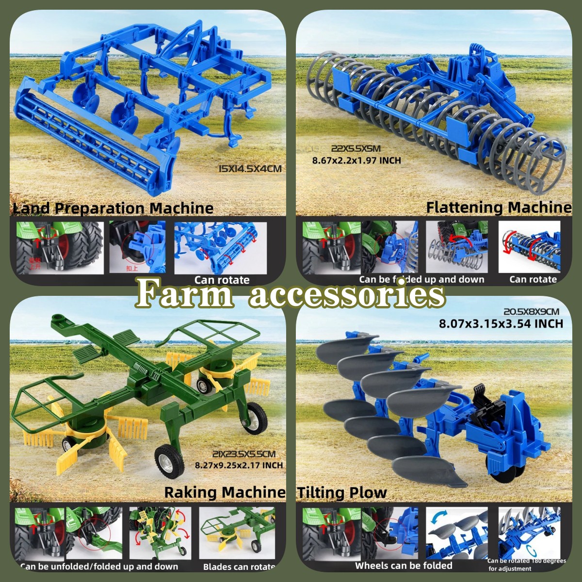 Farm Tractor Toy Set for Kids: - Kids Toys Entertainer review and price