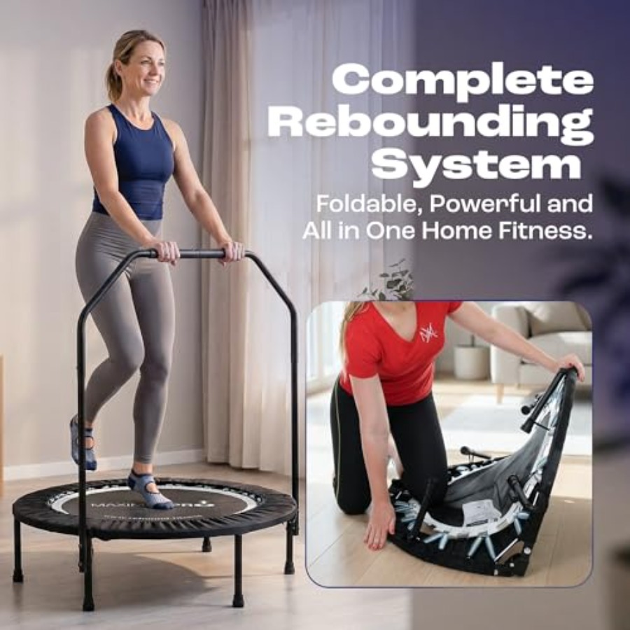 Maximus PRO Folding Rebounder  - Trampoline Mini Indoor review and price