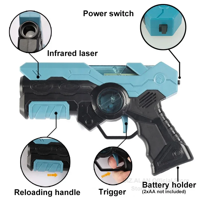DIZ TOYS 30CM Infrared Battle  - Laser Tag Set Kids review and price