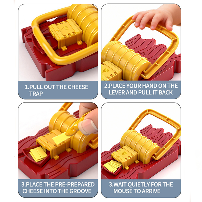 Fun Mouse Trap Game, Parent-Ch - Kids Toys Yellow review and price