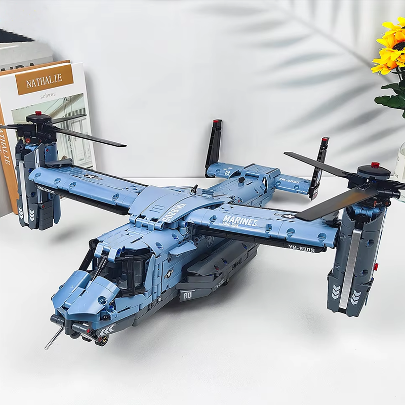 Technology MOC 1389PCS V-22 Ti - Kids Toys Very review and price