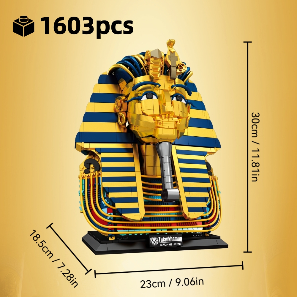 1603pcs Technical Pharaoh Gold - Kids Toys Egypt review and price