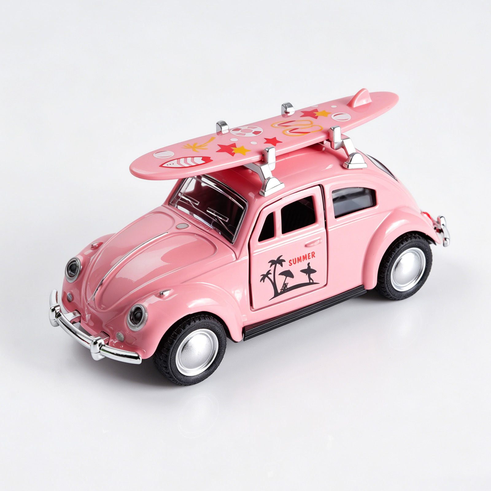 1:36 Pink Volkswagen Beetle Di - Kids Toys Young review and price
