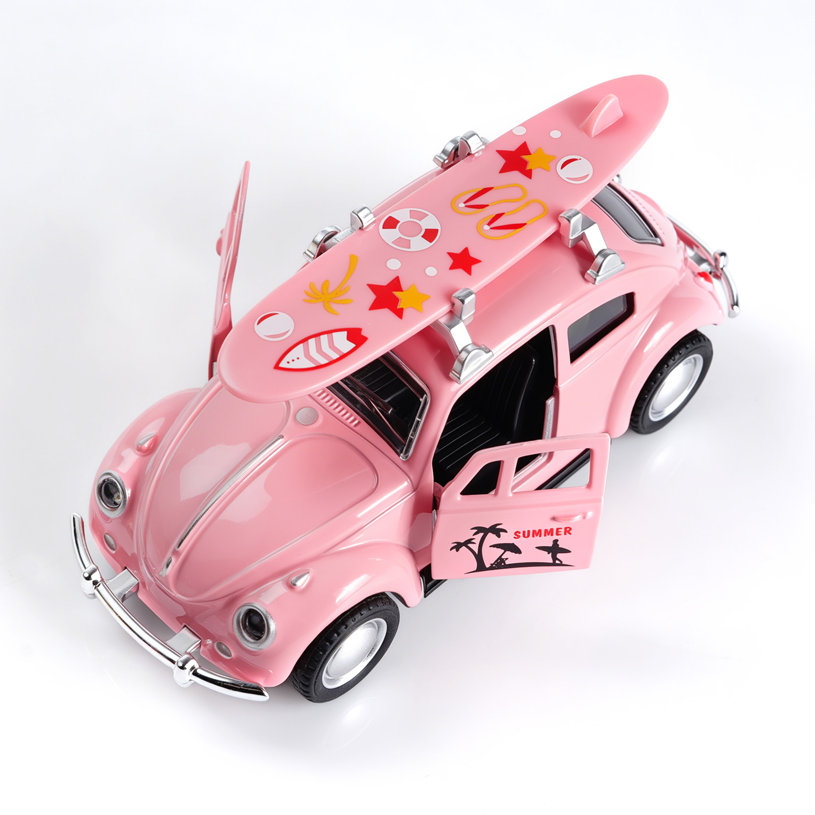 1:36 Pink Volkswagen Beetle Di - Kids Toys Young review and price