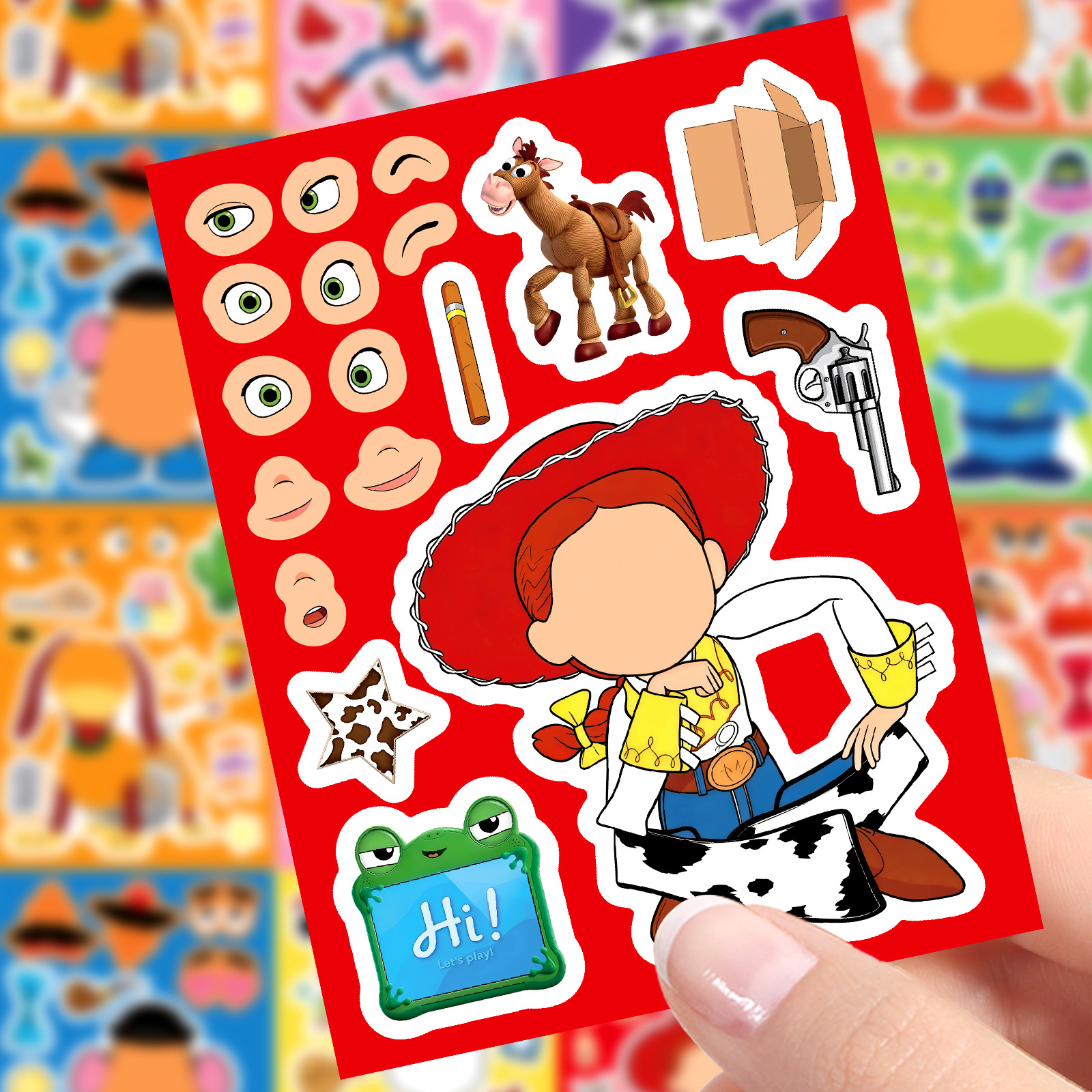 Toy Story 5 Make a Face Sticke - Kids Toys Xmas review and price