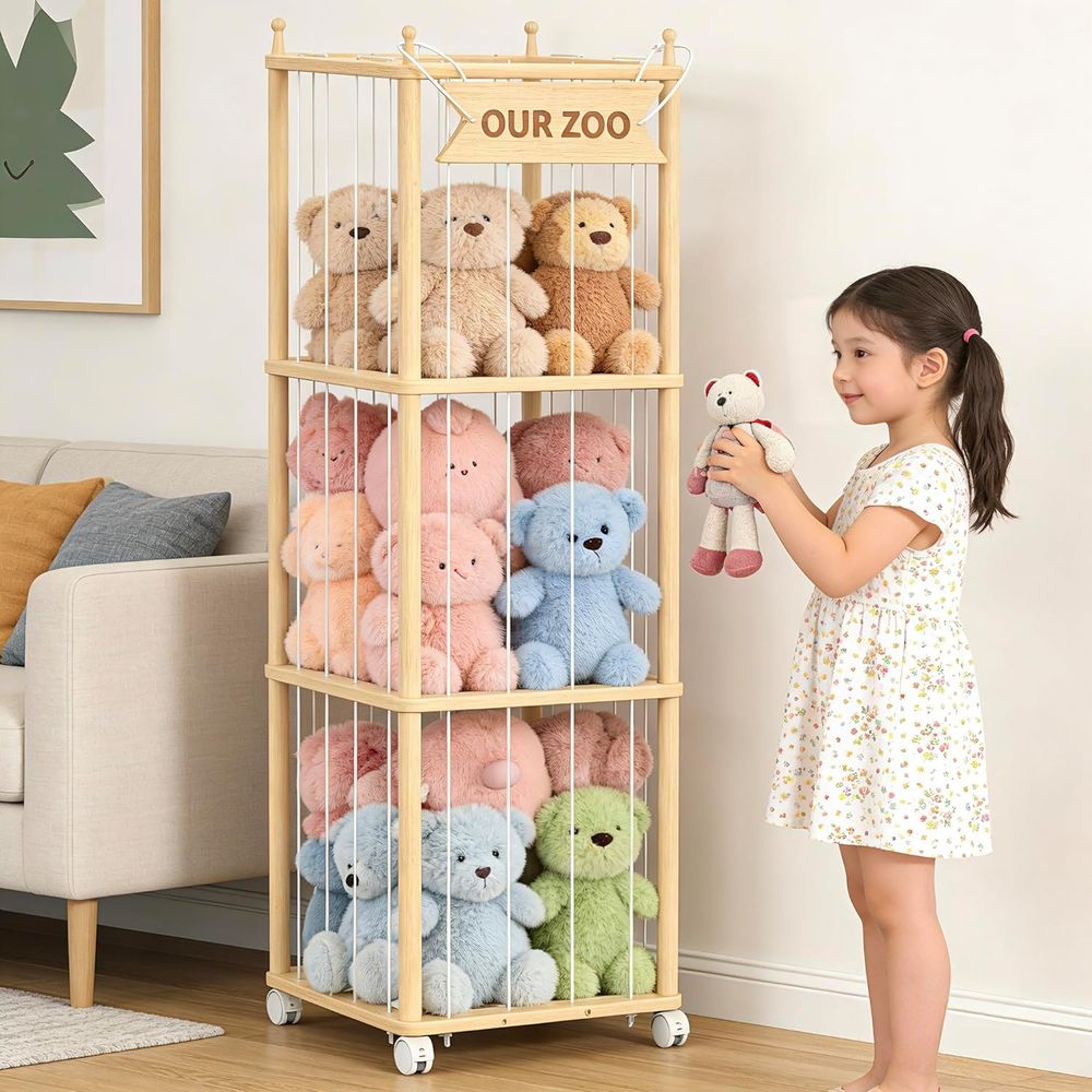 Animal Storage, Wooden Zoo Toy - Kids Toys Kids Toys review and price