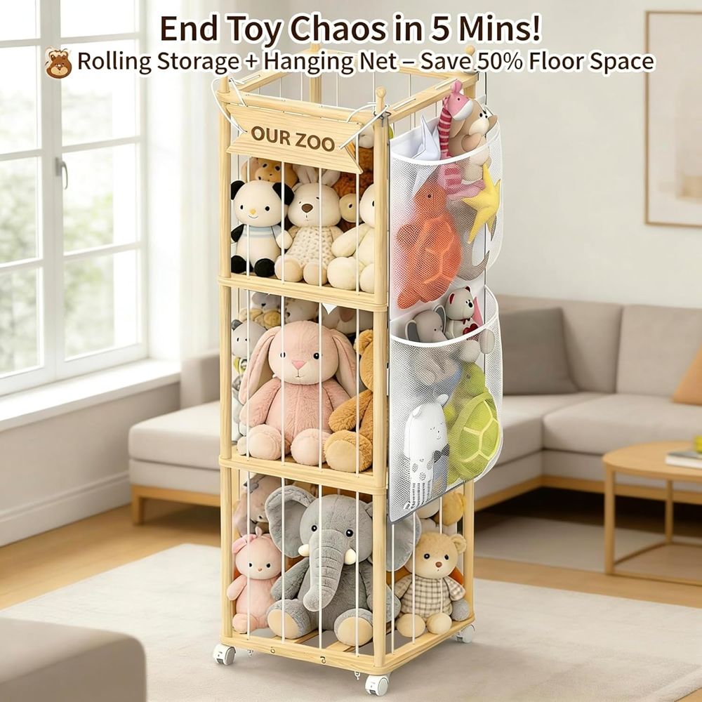 Animal Storage, Wooden Zoo Toy - Kids Toys Kids Toys review and price