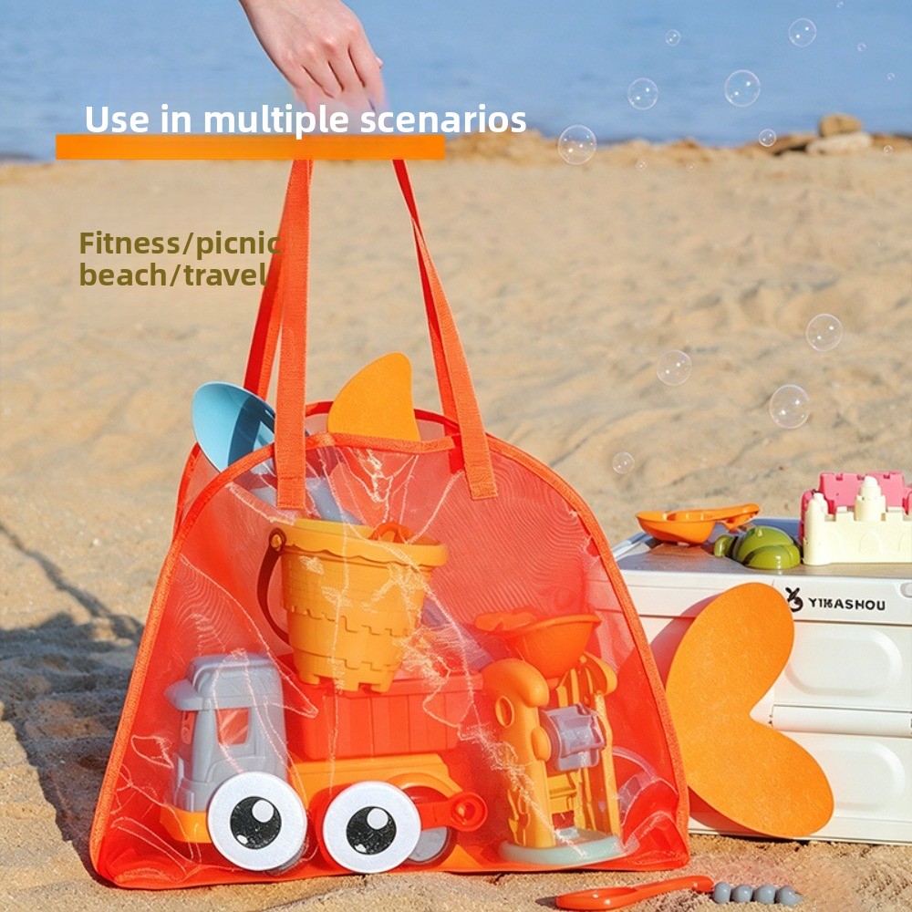 Kids Mesh Beach Bags Colorful  - Kids Toys Kids Toys review and price