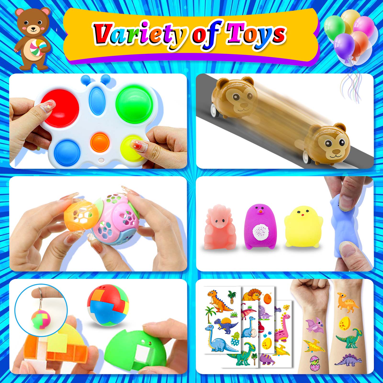Fidgets Toys 324Pack for Kids  - Kids Toys Kids Toys review and price