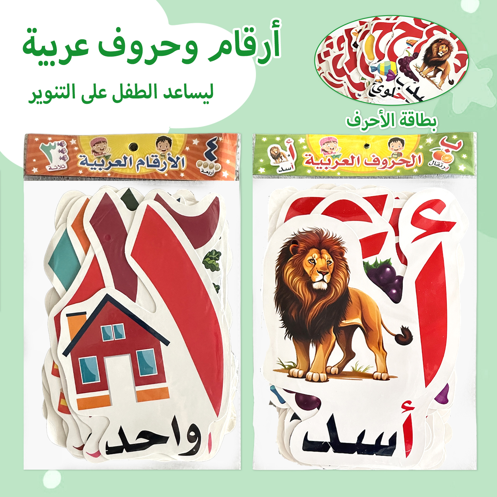 Arabic Alphabet And Number Fla - Educational Flash Card review and price