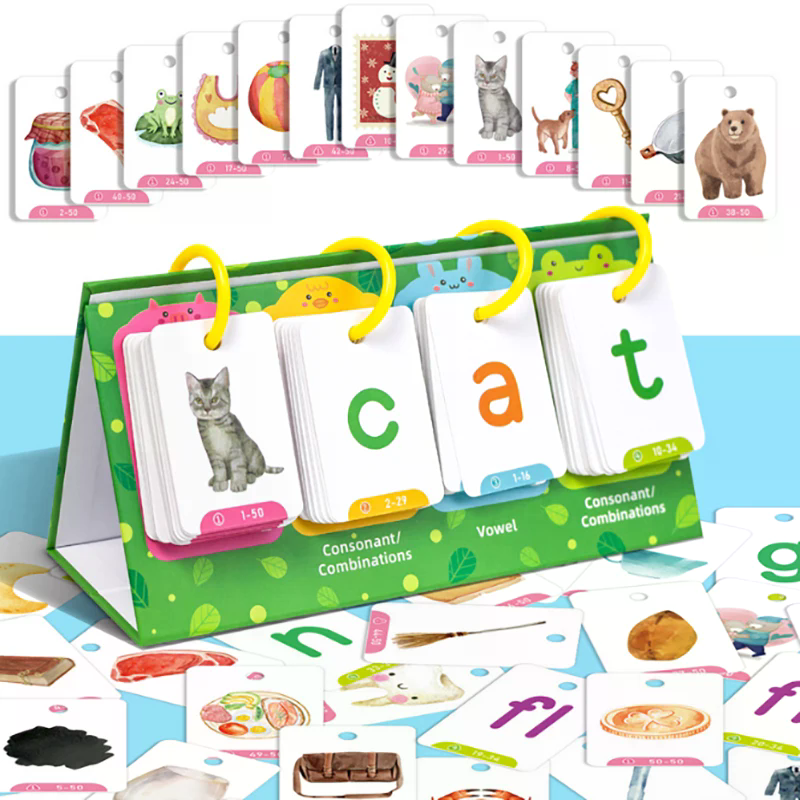 Kids CVC Words Flashcards Phon - Educational Flash Card review and price