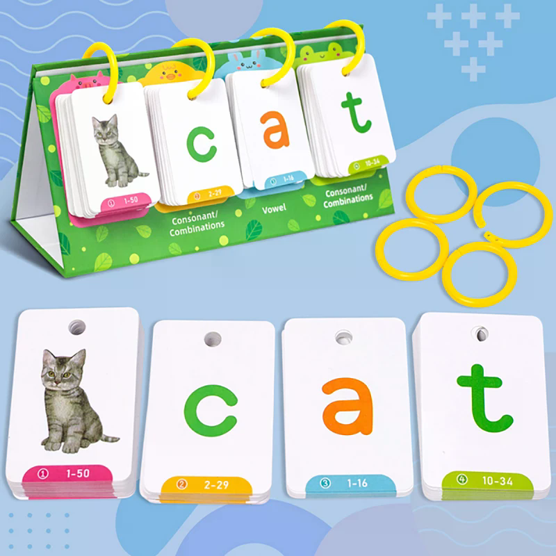 Kids CVC Words Flashcards Phon - Educational Flash Card review and price