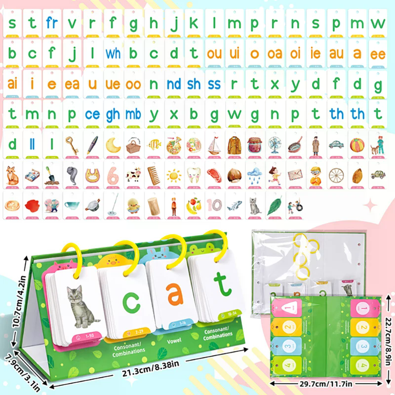 Kids CVC Words Flashcards Phon - Educational Flash Card review and price