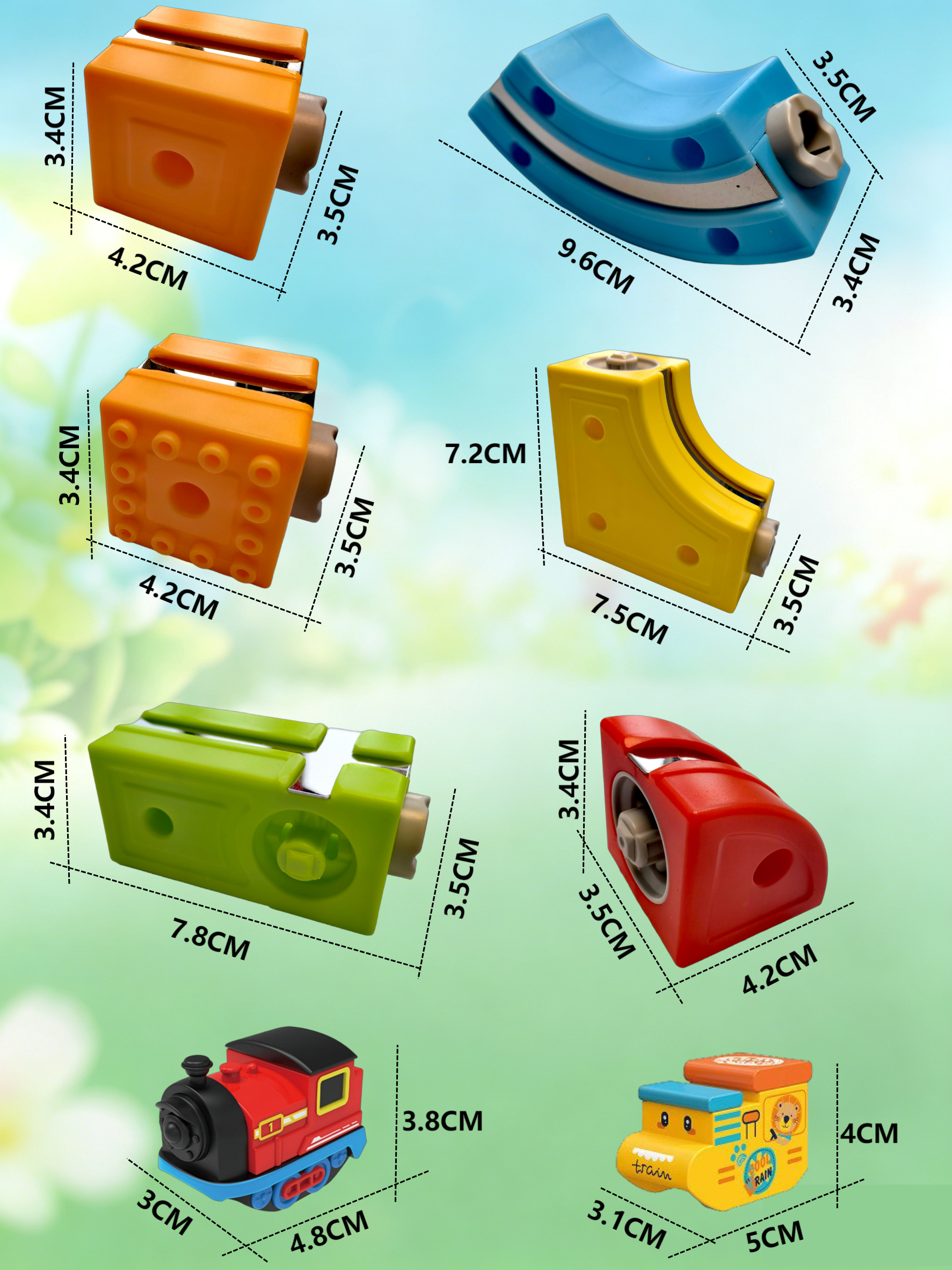2026 New DIY Magnetic Track Bu - Kids Toys Blocks review and price