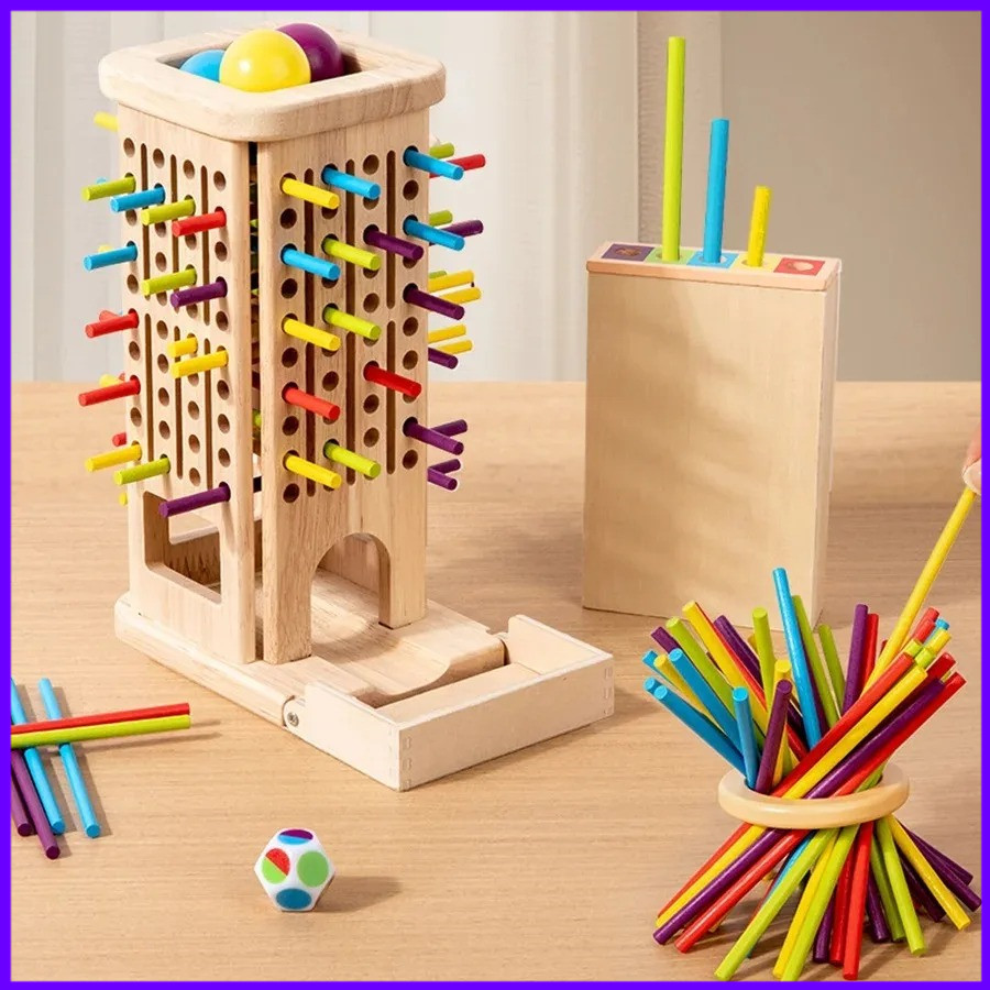 Montessori Wooden Stick Tower  - Kids Toys Entertainer review and price