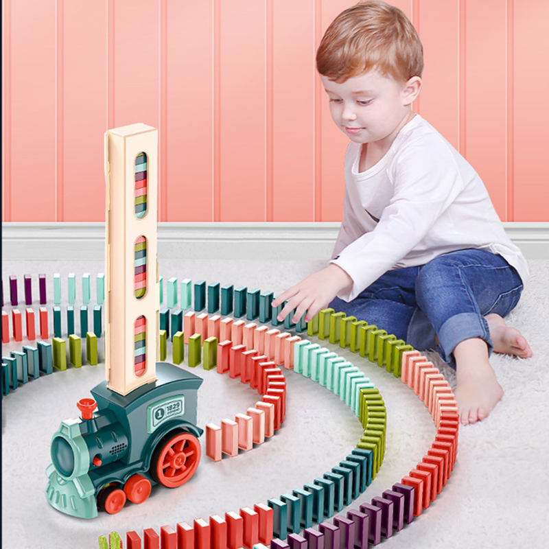 Kids Electric Domino Train Car - Kids Toys Electric Car review and price
