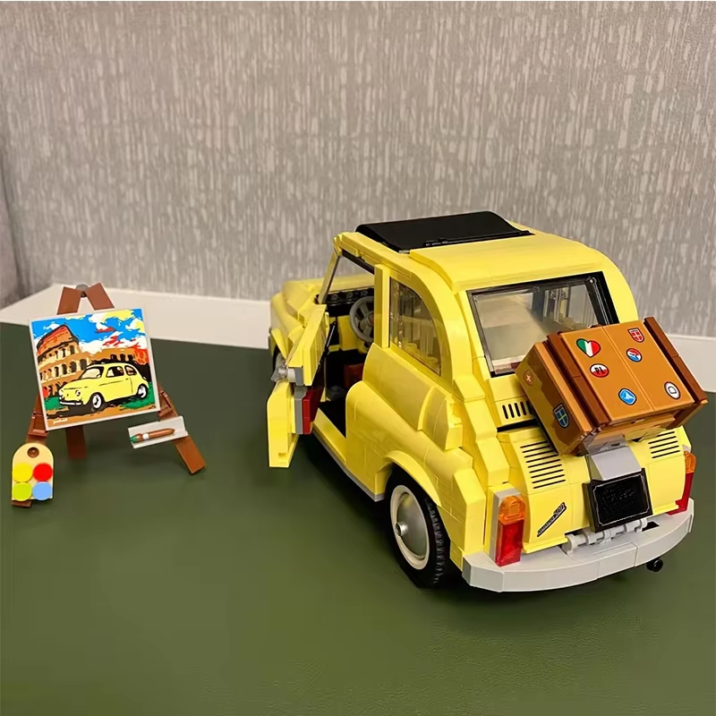 960PCS Classic Yellow Retro Tr - Kids Toys Yellow review and price