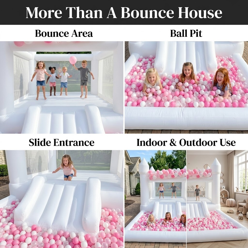 (Come with blower)13x8x8FT Inf - Trampoline Mini Indoor review and price