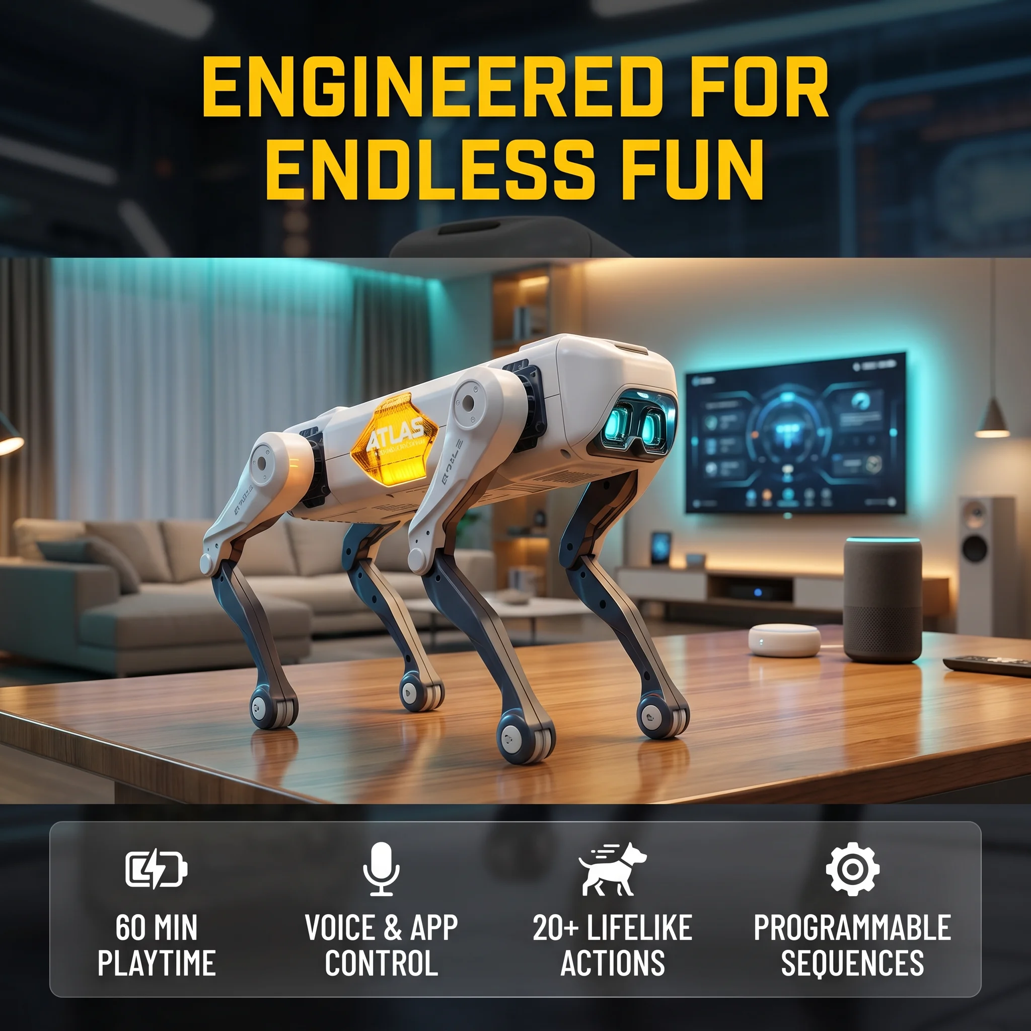 AI Smart Robot Dog, Voice & AP - Kids Toys Young review and price
