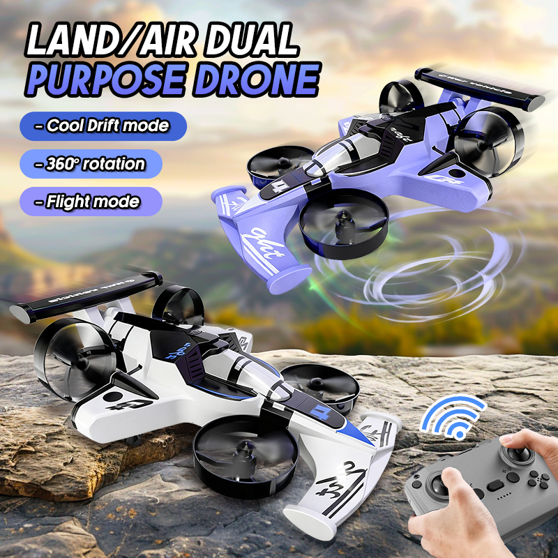 2in1 Mini Drone Air-Ground Fly - Kids Toys Electric Car review and price